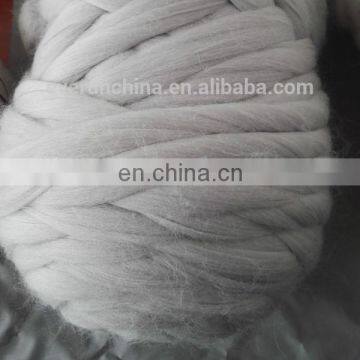 in Stock Giant Super Chunky Knitted Merino Wool Bulk Yarn for Hand Knitting of Throw,blanket photo-2
