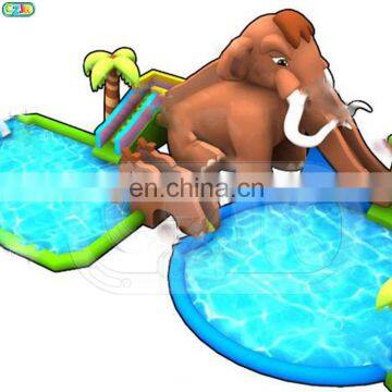 Jungle and Mammoth China Commercial Inflatable Water Park for Sale