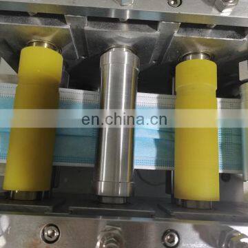 Ultrasonic Making Machine Disposable 3 Ply Earloop Nose Bridge Welding Machine Folding Mask Making Machine photo-3