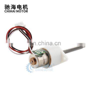 ChiHai Motor CHS-GM12-10BY Screw Shaft M3*32.3mm 2 Phase 4 Wire Mini dc Stepper Gear Motor With the Shell photo-5