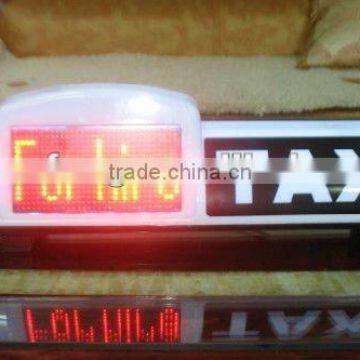 advertising taxi top lamps