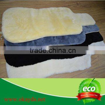 Customized 100% Genuine Australia Sheepskin Shearing Fur Car Seat Cover for Russian with EXW price