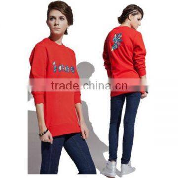 Wholesale custom cotton sweatshirt women