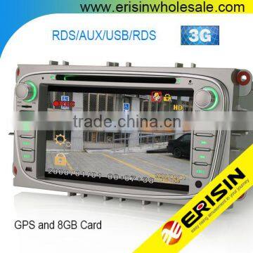 Erisin ES7608M 2 Din 7 inch Car DVD GPS Navigation System for Mondeo
