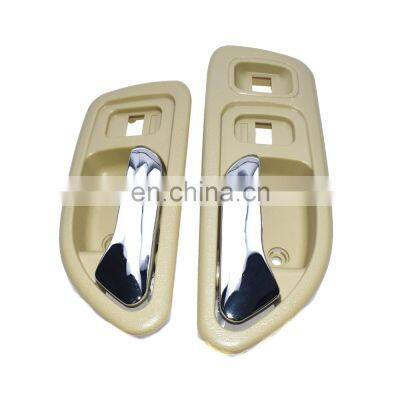 Free Shipping!2Pcs Front Left Right INSIDE DOOR HANDLE BEIGE For HONDA ACCORD Odyssey 1994-97