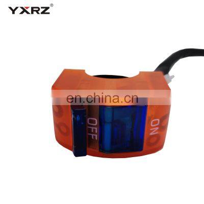 Factory motorcycle switch manufacturer 12V 22mm handlebar 7/8 inch on-off flame out start and stop switch