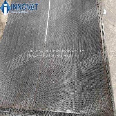 Stainless steel 304 316 micron round hole perforated metal sheet