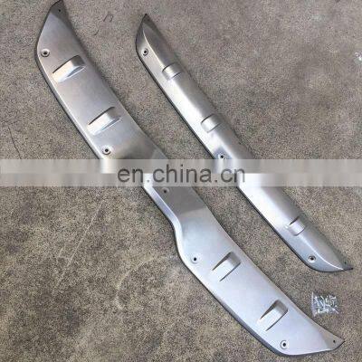 car front & rear stainless steel bumper guard accessories skid plate for 2017 Toyota CHR C-HR