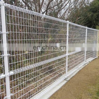 China made best quality numata metal industrial fence, ornamental double loop wire mesh fence