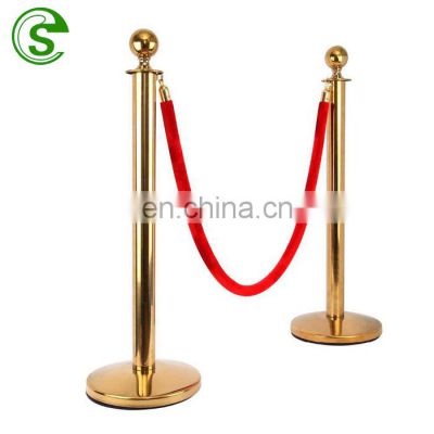 China Velvet Rope Stanchion Car Show Crowd Control Barrier