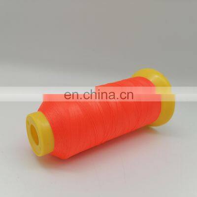 150D Orange Sewing Thread Rayon Yarn for Waving Embroidery Thread Factory photo-4