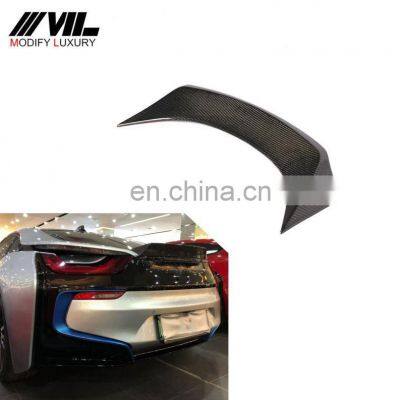 I8 Carbon Fiber Auto Car Trunk Spoiler for BMW I8 Base Coupe 2-Door 2014-2018