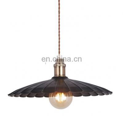 Modern Roof Shade Electric Hanging Metal Ceiling Lighting for Indoor and Outdoor