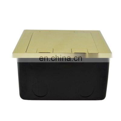 Beijing Stainless Steel Silver/golden Floor Power Outlet Parts Power XLR USB Box Ac Outlet photo-3