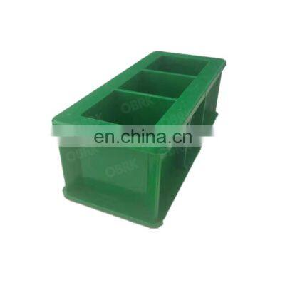 Plastic Concrete Cube Test Mould ABS Plastic 50*50*50mm For Brick Concrete Block test mold