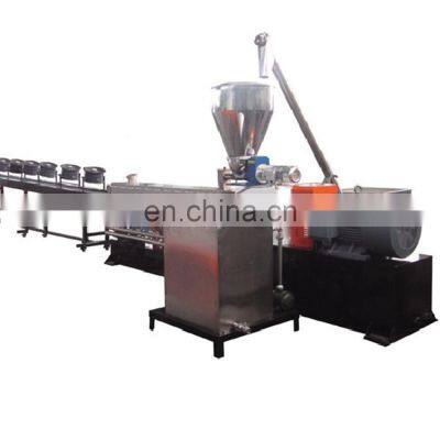 Plastic Pellets Machine twin screw plastics extruder machine for biodegradable plastic granules PLA PBAT PVA