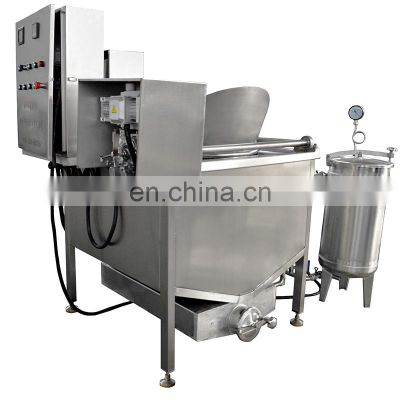 Customized Big Scale Commercial Fryer Machine For Chicken Nugget Breaded Meat Puffed Snacks Shrimp Cracker