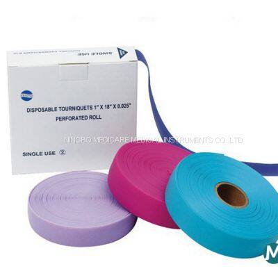 Tourniquet  Disposable Tourniquet Latex Free Tourniquet Pre Cut Tourniquet