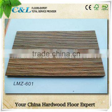 fashion design wooden color pvc flooring plank