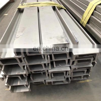 hot sale product 201 316l Stainless Steel U Channel For Glass Price Per Kg