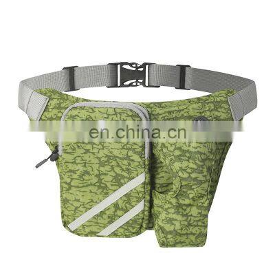 Wholesale Nylon Premium Green Unisex Best Custom Logo Luxury Sport Waist Running Belt photo-2