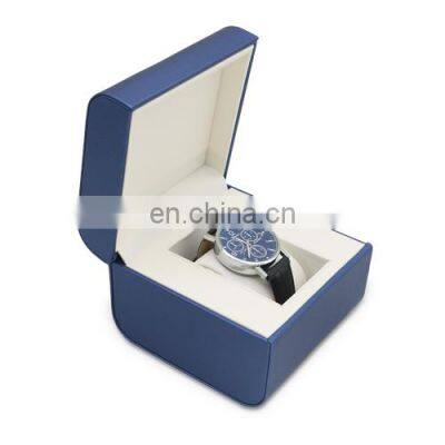 Custom watch packaging box,custom logo pu leather gift women watch box