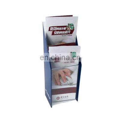 2-pocket Plastic Customized Literature Holder Wholesaler Acrylic Brochure Holder photo-5