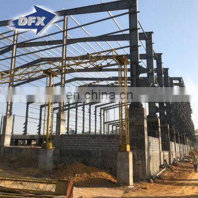 Steel Frame Metal Building Prefabricated Structure Warehouse