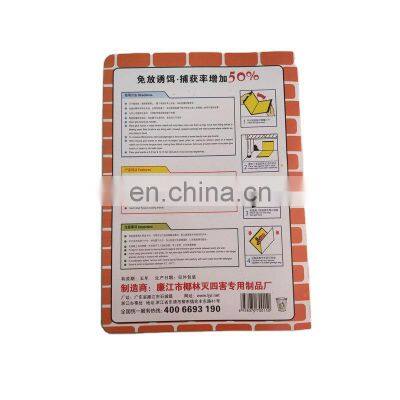 Disposable pest control mice pad large mouse gule mat trap board