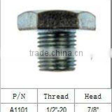 Standard oil drain plug for ford