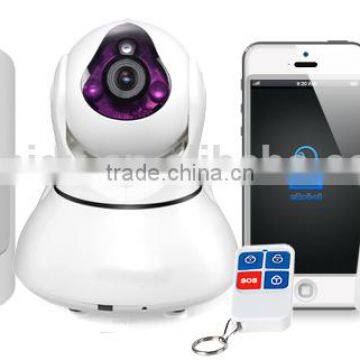 2015 New Arrival Wireless Wifi IP Camera With Motion Detection Night Vision Two-way Talking And Android IOS App