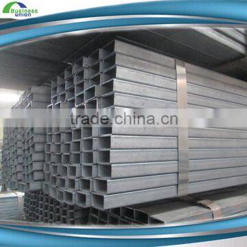 50*50mm hot rolled Q195 steel pipe price per meter