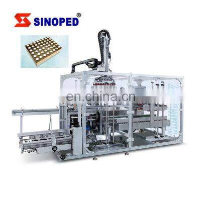 Small Products Top-loading Packer High speed Spider Robotic Case Packer Hand Box Packer