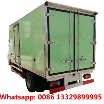 ISUZU 2T Loading Capacity Refrigerated Truck for Meat/milk/fish/frozen Chicken Reefer Box Van Type Freezer Vaccine Transporter for Sale photo-3