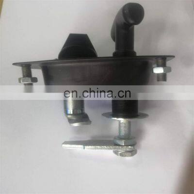 MS858C-3 Black Powder Coated Steel Trailer/ Vehicle Truck T Bar Handle Toolbox Panel Locks photo-3