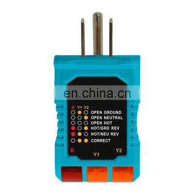 allsun EM9804 GFCI Socket Tester to Detect Faulty Wiring in 3-wire Receptacles