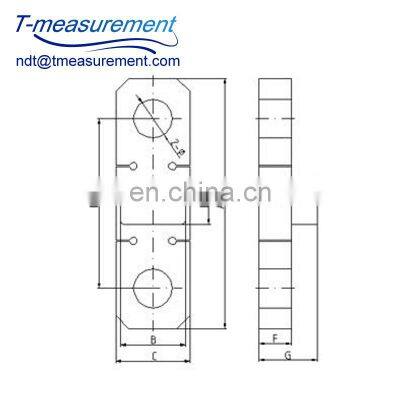 30t 60t 200t Force Measuring Device Digital Wireless Dynamometer Strain Gauge Load Cell Crane Scale photo-5