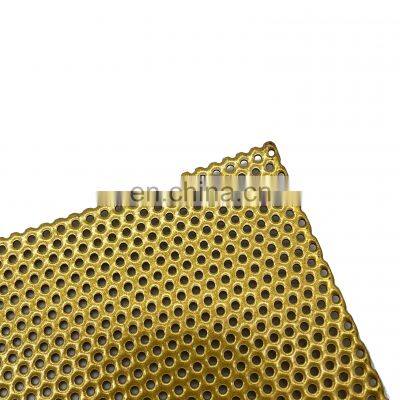 Steel Perforated Sheet Perforated Customized Hole Galvanized Stainless Steel Perforated Metal Mesh Sheet