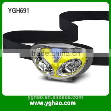 Alarm Flashlight Fishing Headlamp Batteries