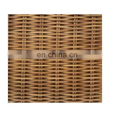 Latest synthetic odorlessness  Round Plastic Rattan Resin Wicker Material For Gardening Set Furniture