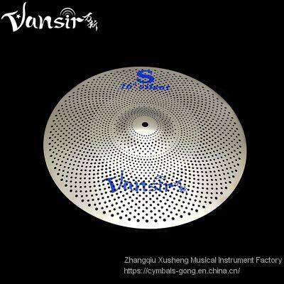 Low Volume Mute Silent Cymbals 5Pcs Pack for Practice