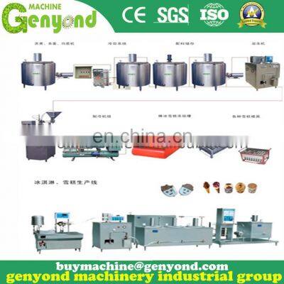 High Quality Wholesale Cheap Cone Ice Cream Making Filling Machine Complete Ice Cream Production Line of Bottom Price photo-3