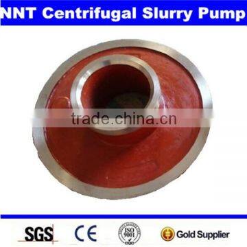 Sand casting white iron slurry pump throatbush