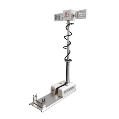 Compact Vehicle-Mounted 360° Emergency LED Lighting System | 2×150W High-Performance LED | Roof-Mounted for Small Specialty Vehicles