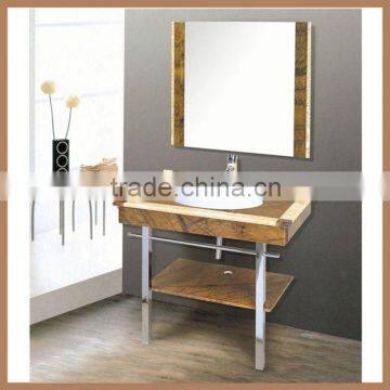 AQUARIUS Single Basin Waterproof Modern Solid Wood Bathroom Cabinet