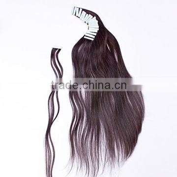 2015 most fashion remy cuticle seamless skin weft hair