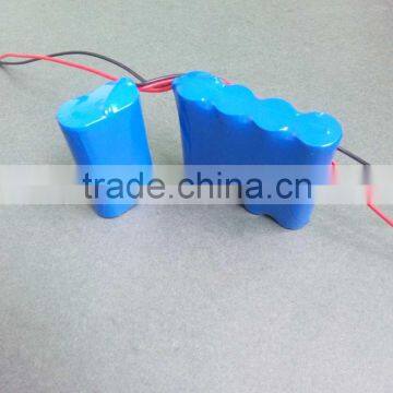 Wholesale 4s1p 14.8v 18650 battery pack / 2s1p li-ion battery 7.4v 1100mah 2500mah...