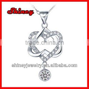 diamond charm 2014 fashion factory stock on sale necklace