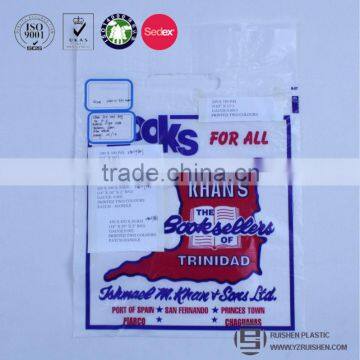 Printed HDPE Small Packing Bag Die Cut Handle