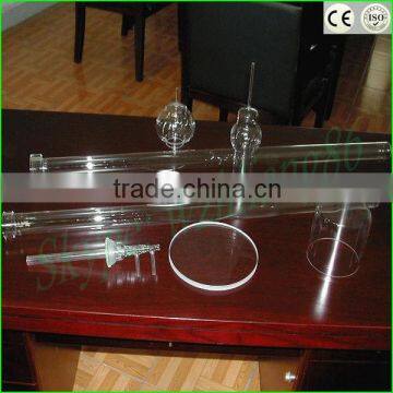 1100C High Temperature Quartz Glass Tube